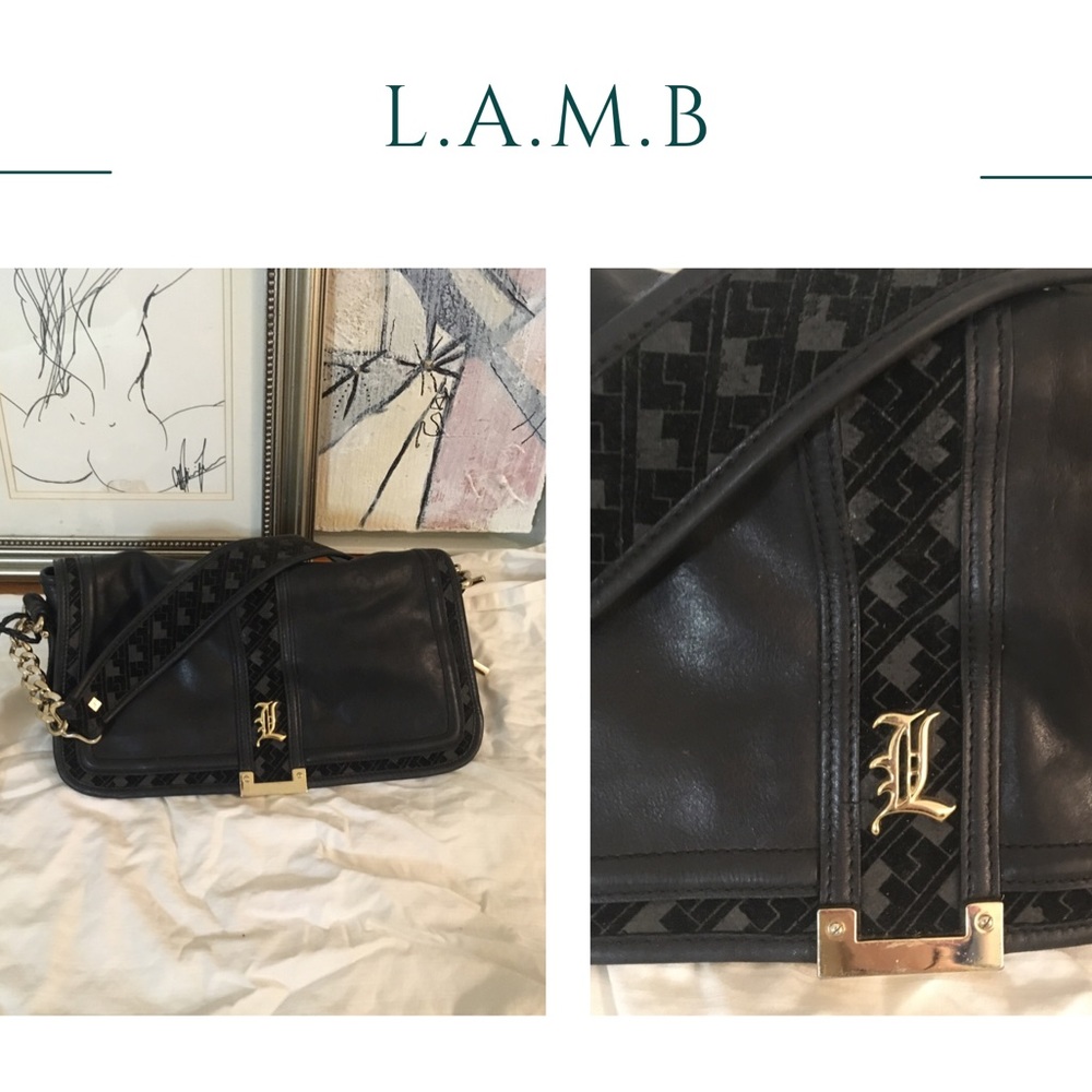 💋 Gwen Stefani’s fashion brand 💋 Rate black leather with gold chain